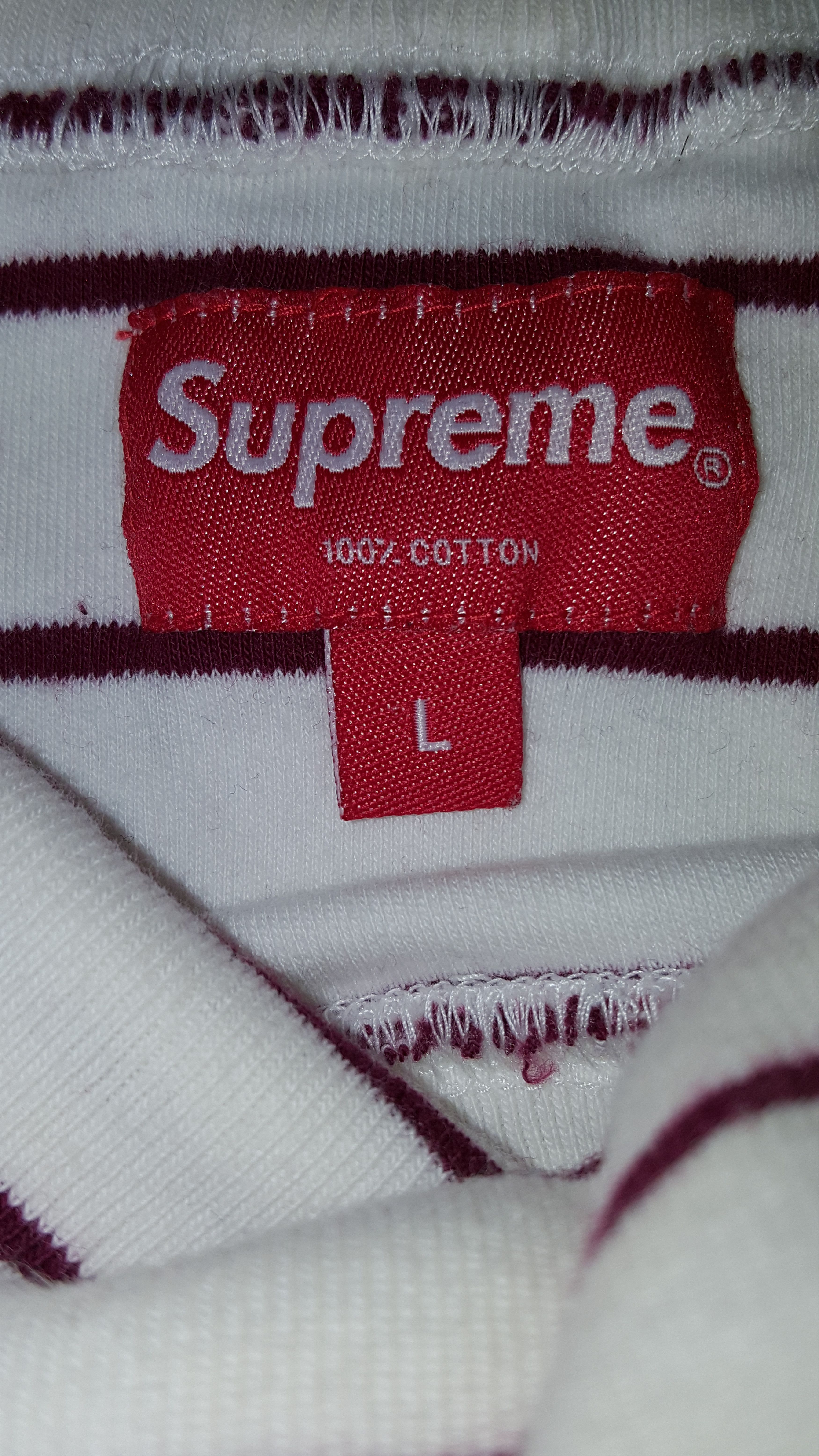 Supreme Supreme Striped L/S Turtleneck | Grailed
