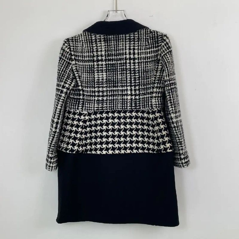 Dior Dior Black Cotton Women's Coat 0089 Size M / US 6-8 / IT 42-44 - 2 Thumbnail