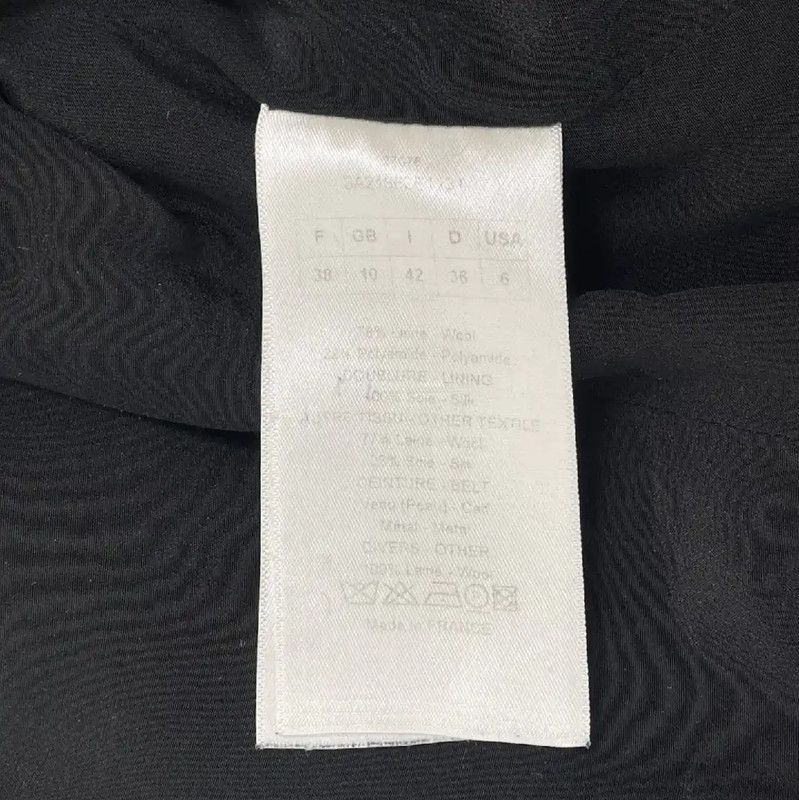 Dior Dior Black Cotton Women's Coat 0089 Size M / US 6-8 / IT 42-44 - 5 Thumbnail