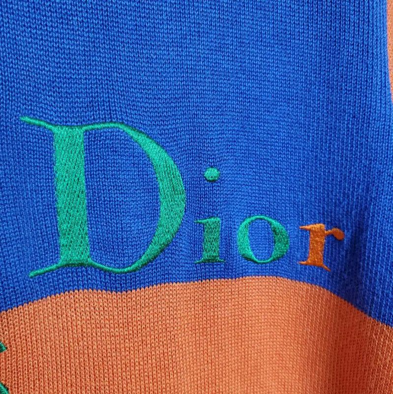 Dior Dior Women's Colorful Cotton Pullover Sweater 0089 Size M / US 6-8 / IT 42-44 - 10 Thumbnail