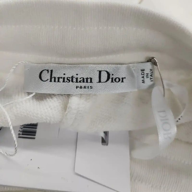 Dior Dior White Cotton XS Women's Shorts 0089 Size 22" - 3 Thumbnail