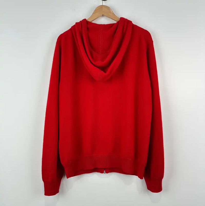 Dior Dior Red Cashmere Women’s Sweater 0089 Size L / US 10 / IT 46 - 2 Thumbnail