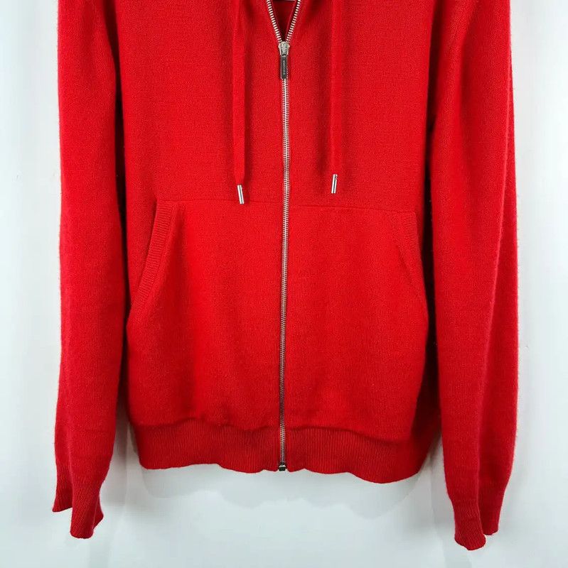 Dior Dior Red Cashmere Women’s Sweater 0089 Size L / US 10 / IT 46 - 4 Thumbnail