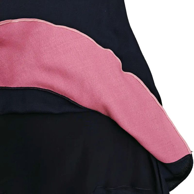Dior Dior Black Wool Flared Skirt for Women 0089 Size 23" - 3 Thumbnail