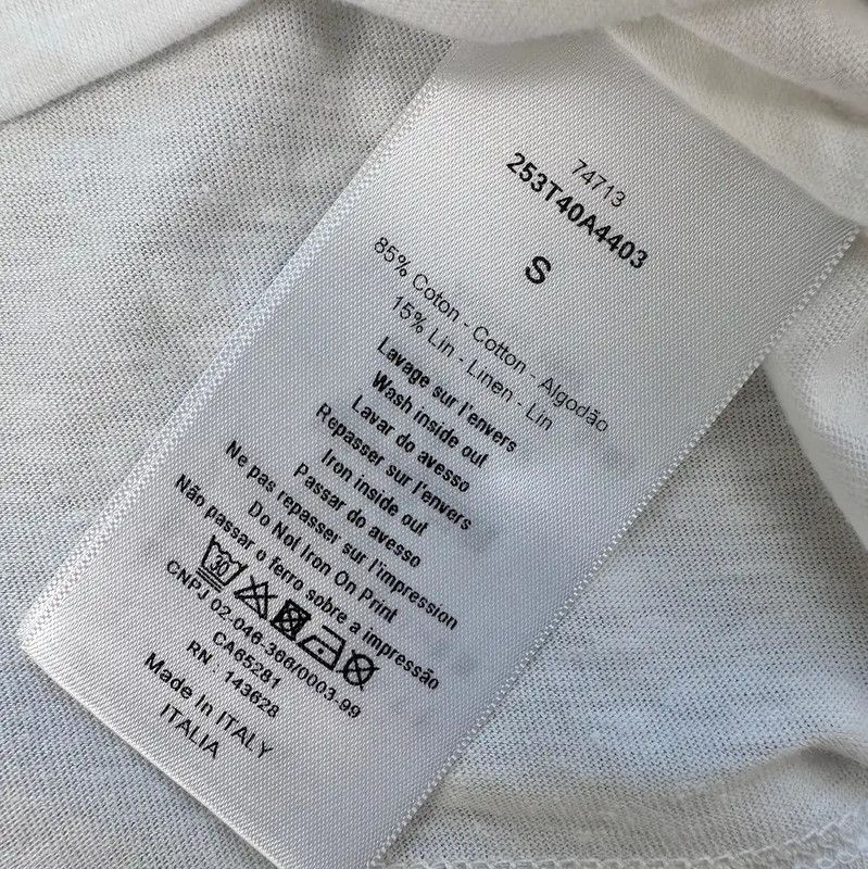 Dior Dior Women's Lucky Star Graphic T-Shirt 0089 Size S / US 4 / IT 40 - 8 Thumbnail