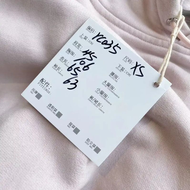 Dior Dior Pink Cotton Hoodie for Women 0089 Size XS / US 0-2 / IT 36-38 - 7 Thumbnail
