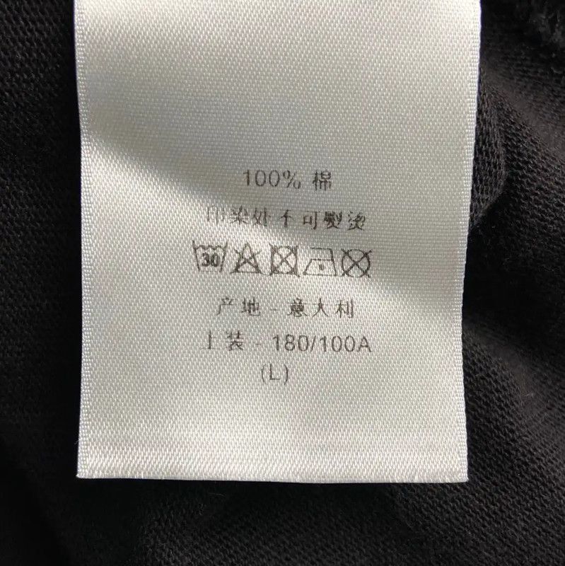 Dior Dior Women's Black Cotton T-Shirt 0089 Size L / US 10 / IT 46 - 6 Thumbnail