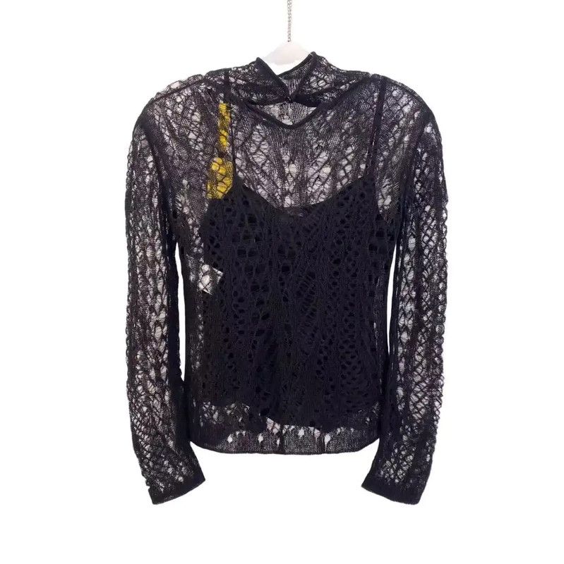 Dior Dior Black Wool Pullover Sweater 0089 Size ONE SIZE - 2 Thumbnail