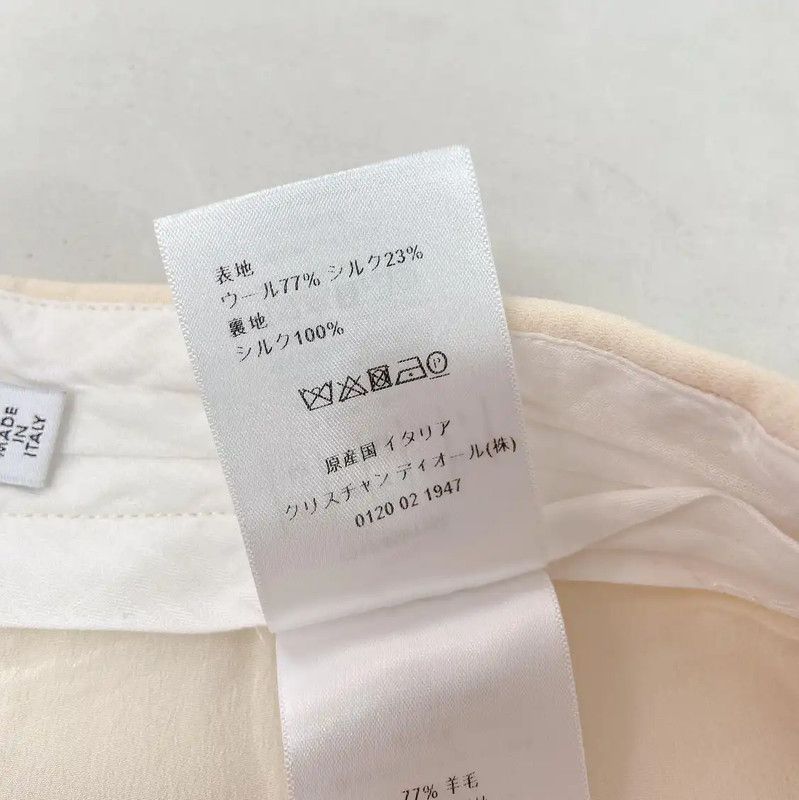 Dior Dior Summer Beige Wool Women's Shorts 0089 Size 34" / US 12 / IT 48 - 6 Thumbnail