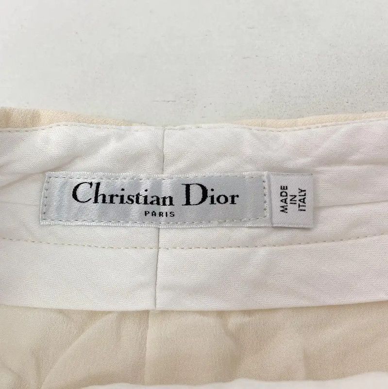 Dior Dior Summer Beige Wool Women's Shorts 0089 Size 34" / US 12 / IT 48 - 5 Thumbnail
