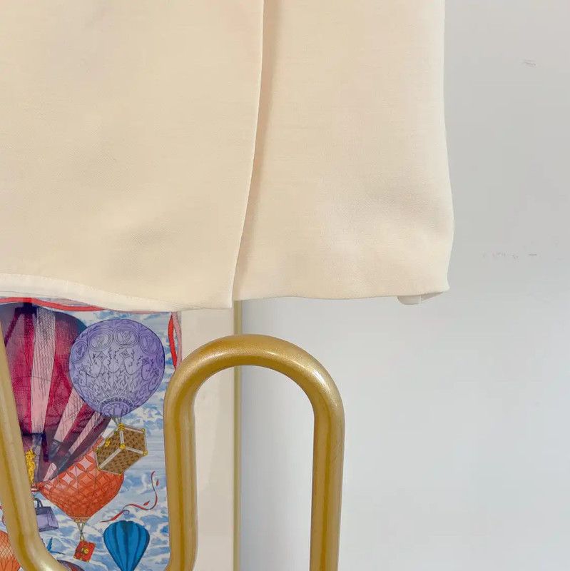 Dior Dior Summer Beige Wool Women's Shorts 0089 Size 34" / US 12 / IT 48 - 3 Thumbnail
