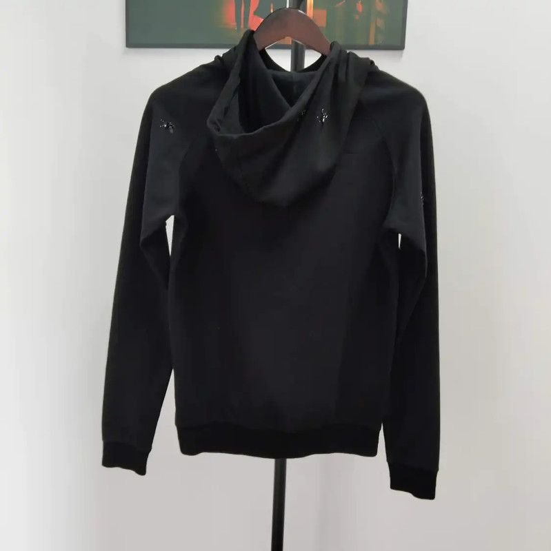 Dior Dior Black Cotton Pullover Hoodie for Women 0089 Size XS / US 0-2 / IT 36-38 - 2 Thumbnail