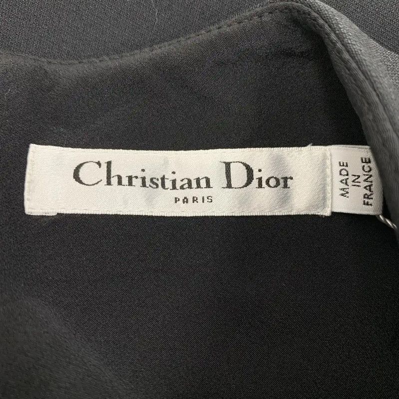 Dior Dior Black Wool Dress for Women 0089 Size XXS / US 00 / IT 34 - 5 Thumbnail