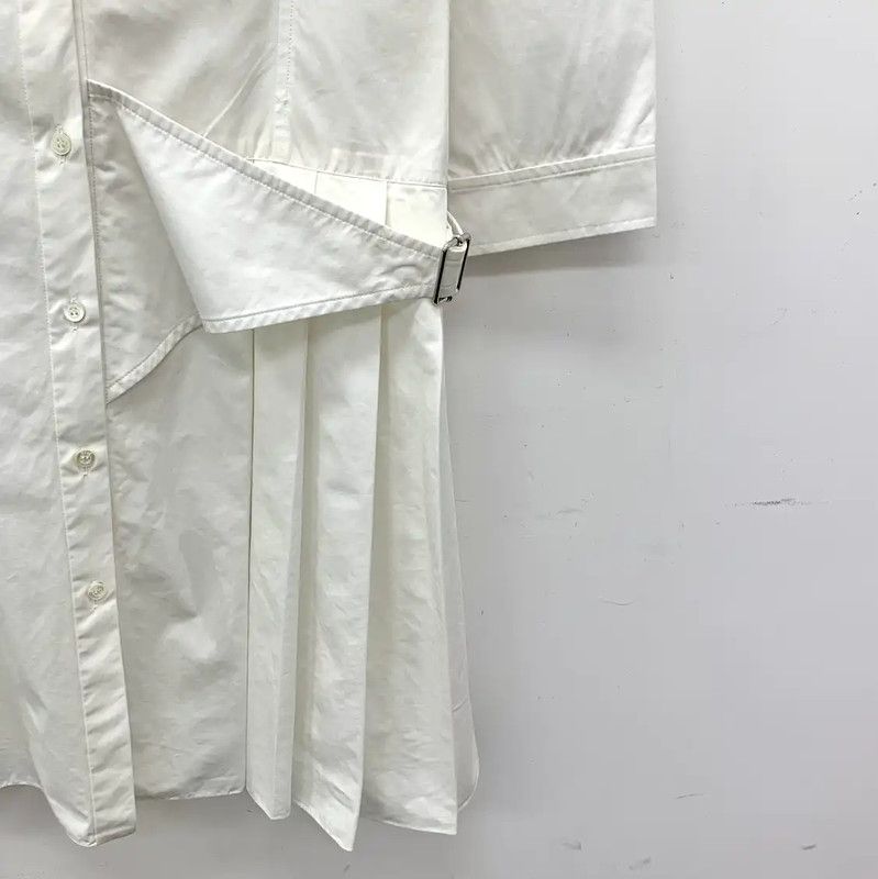 Dior Dior White Cotton Women's Dress 0089 Size XXS / US 00 / IT 34 - 4 Thumbnail
