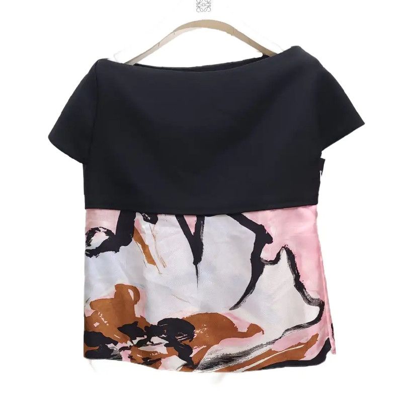 Dior Dior Multicolor Silk Summer Short Sleeve Shirt 0089 Size XS / US 0-2 / IT 36-38 - 2 Thumbnail