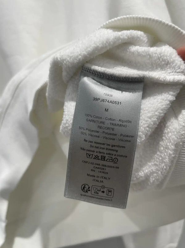Dior Dior Cotton Long Sleeve Sweatshirt for Women 0089 Size M / US 6-8 / IT 42-44 - 6 Thumbnail