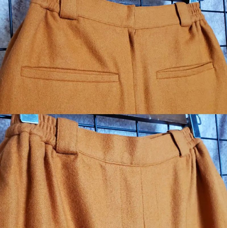 Dior Dior Orange Wool Blend Casual Pants 0089 Size 23" - 4 Thumbnail