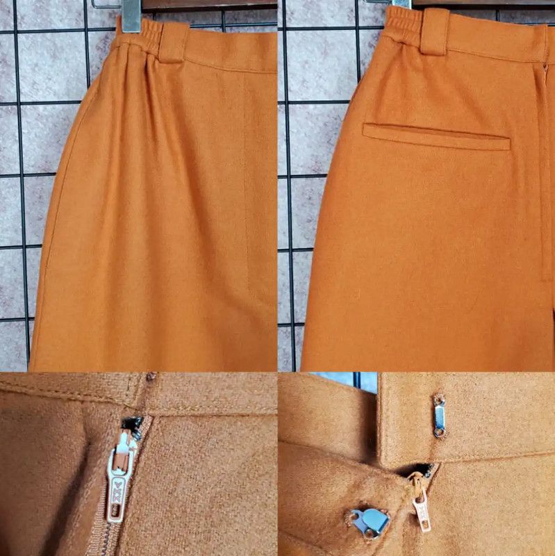 Dior Dior Orange Wool Blend Casual Pants 0089 Size 23" - 6 Thumbnail