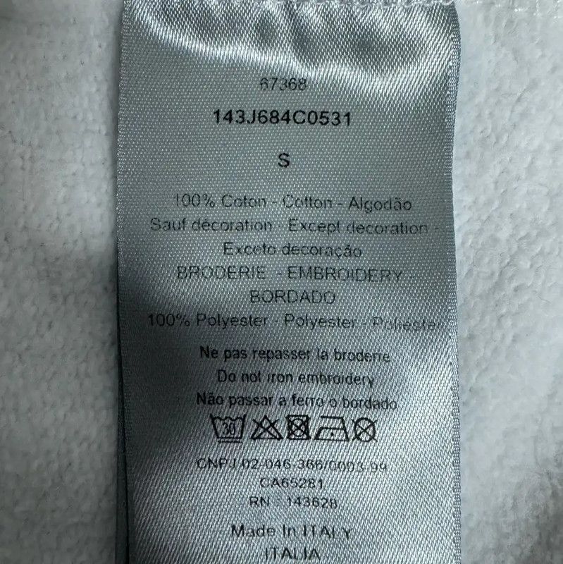 Dior Dior White Women's Sweatshirt Size XL 0089 Size XL / US 12-14 / IT 48-50 - 6 Thumbnail