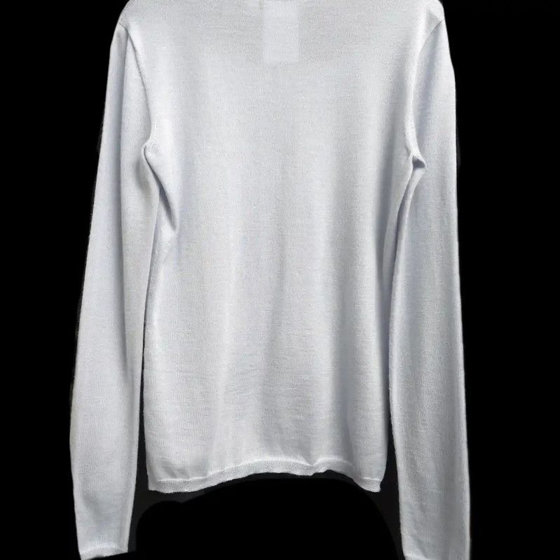 Dior Dior Light Blue Cashmere Long Sleeve Pullover 0089 Size XS / US 0-2 / IT 36-38 - 2 Thumbnail