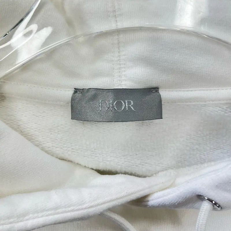 Dior Dior White Women's Hoodie 0089 Size M / US 6-8 / IT 42-44 - 3 Thumbnail