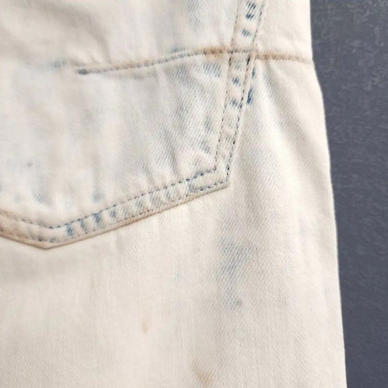 Dior Dior M Women's Color Block Denim Pants 0089 Size 28" / US 6 / IT 42 - 9 Thumbnail
