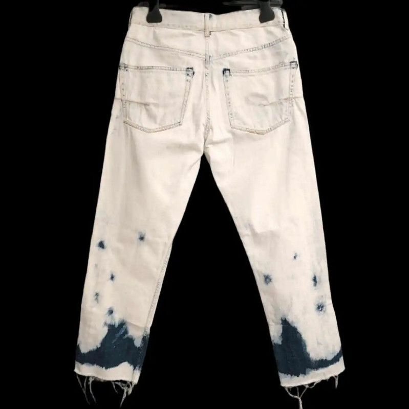 Dior Dior M Women's Color Block Denim Pants 0089 Size 28" / US 6 / IT 42 - 3 Thumbnail