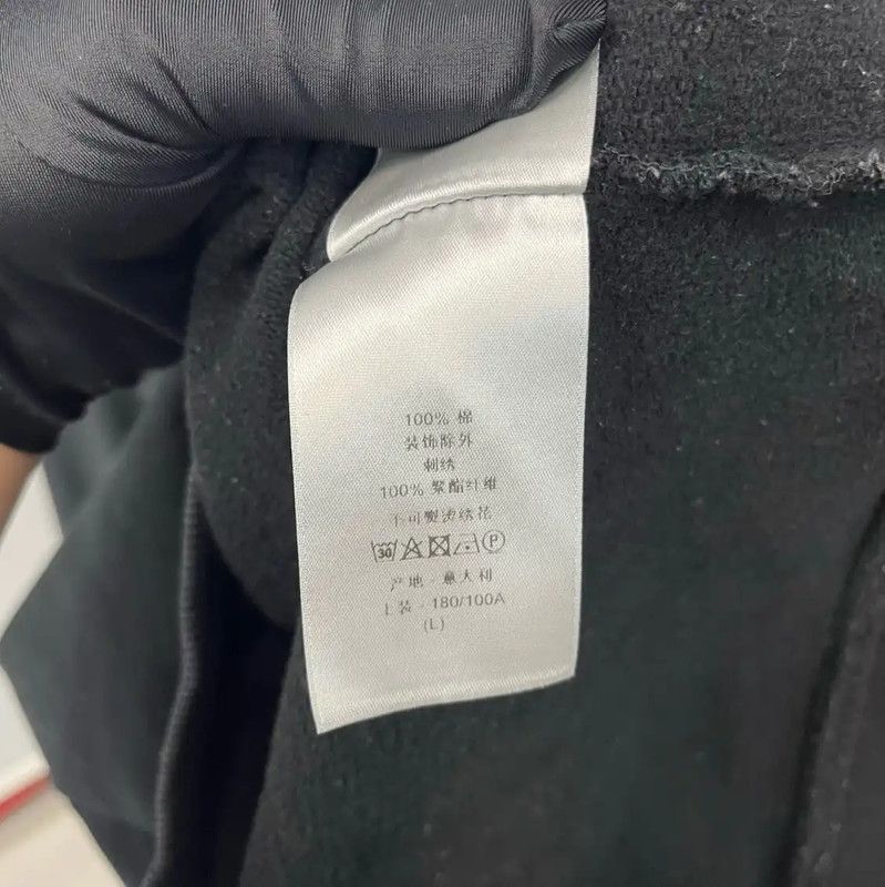 Dior Dior Black Cotton Women's Sweatshirt 0089 Size L / US 10 / IT 46 - 5 Thumbnail
