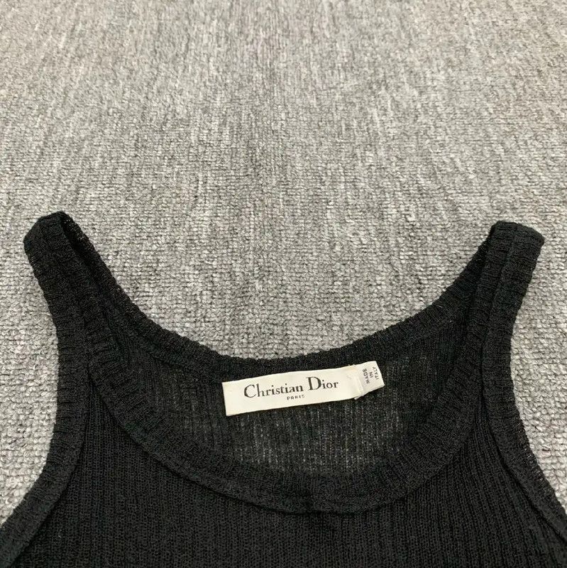 Dior Dior Black Cotton Women's T-Shirt L Size 0089 Size L / US 10 / IT 46 - 5 Thumbnail