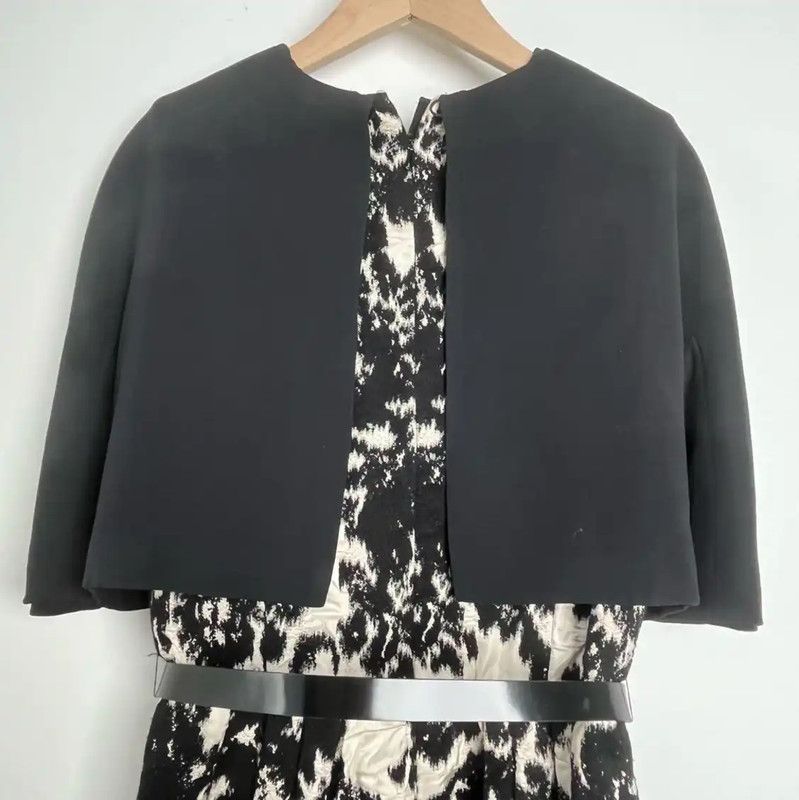 Dior Dior Black Summer Dress with Pattern 0089 Size XS / US 0-2 / IT 36-38 - 3 Thumbnail