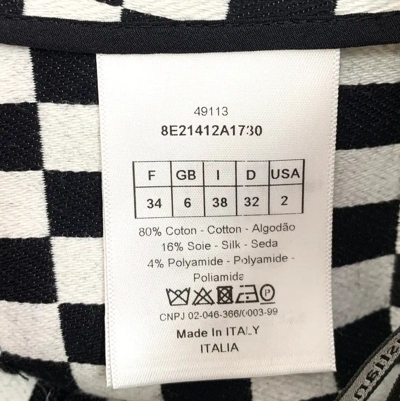 Dior Dior Color-Block Cotton Women's Shorts 0089 Size 22" - 6 Thumbnail