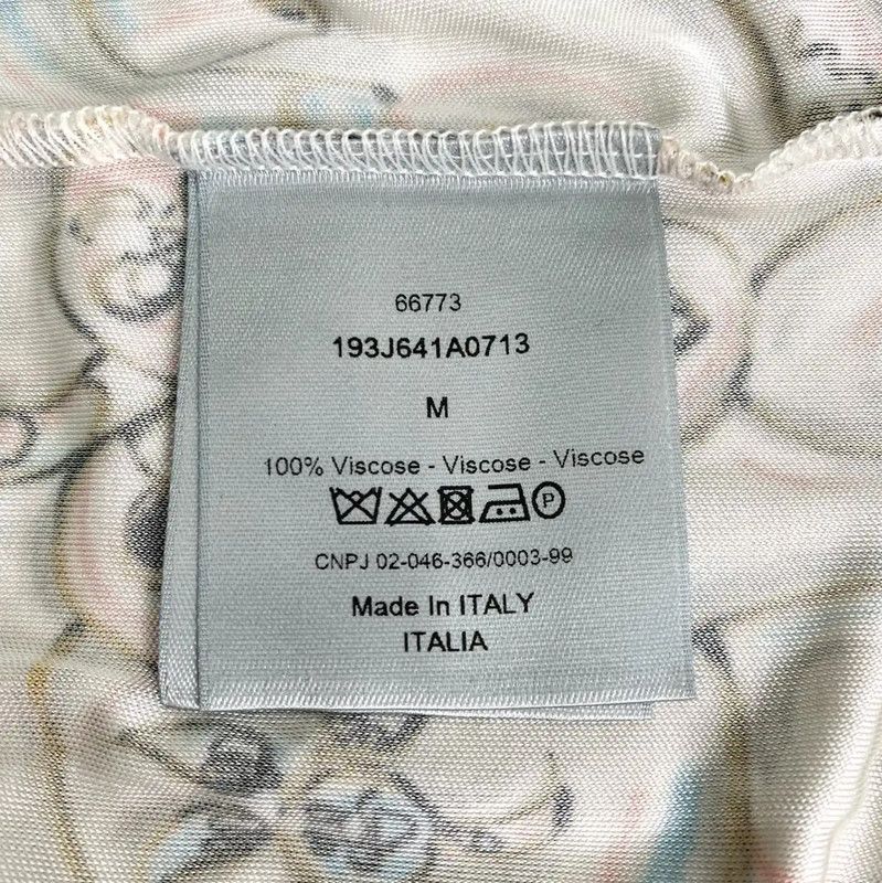 Dior Dior Colorful Polyester Women's T-Shirt 0089 Size M / US 6-8 / IT 42-44 - 7 Thumbnail