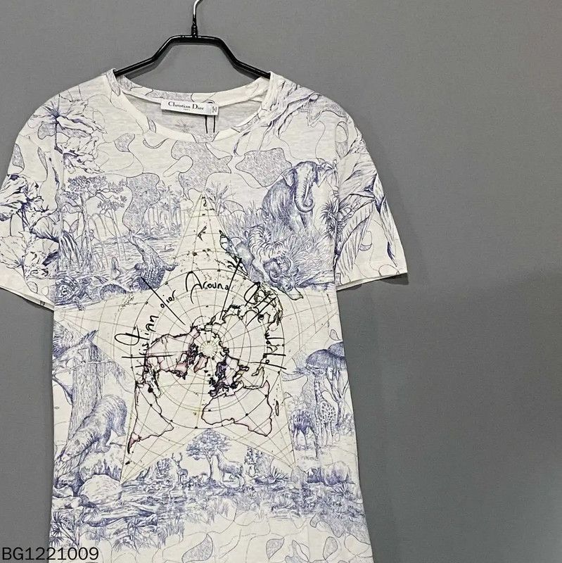 Dior Dior Multicolor Women's T-Shirt 0089 Size ONE SIZE - 2 Thumbnail