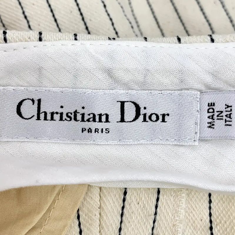 Dior Dior Ivory Cotton Women's Shorts 0089 Size 22" - 5 Thumbnail