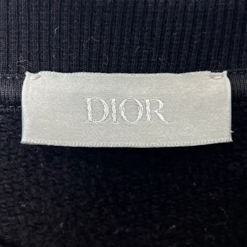 Dior Dior Black Cotton Blend Women's Sweatshirt 0089 Size M / US 6-8 / IT 42-44 - 4 Thumbnail