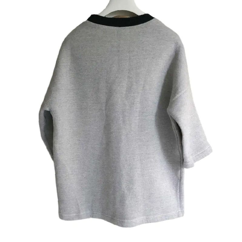 Dior Dior Short Sleeve Gray Cotton Hoodie 0089 Size S / US 4 / IT 40 - 2 Thumbnail