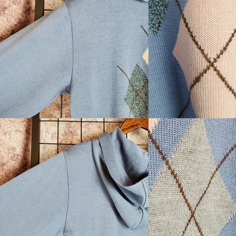 Dior Dior Blue Wool Blend Logo Pullover Sweater 0089 Size L / US 10 / IT 46 - 5 Thumbnail