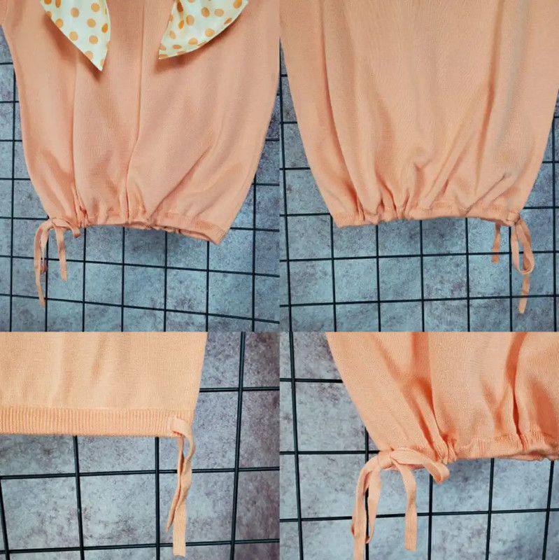 Dior Dior Summer Orange Polka Dot Blouse 0089 Size M / US 6-8 / IT 42-44 - 7 Thumbnail