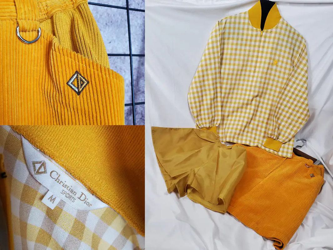 Dior Dior Spring Autumn Orange Cotton Logo Long Sleeve T-shirt 0089 Size M / US 6-8 / IT 42-44 - 2 Thumbnail