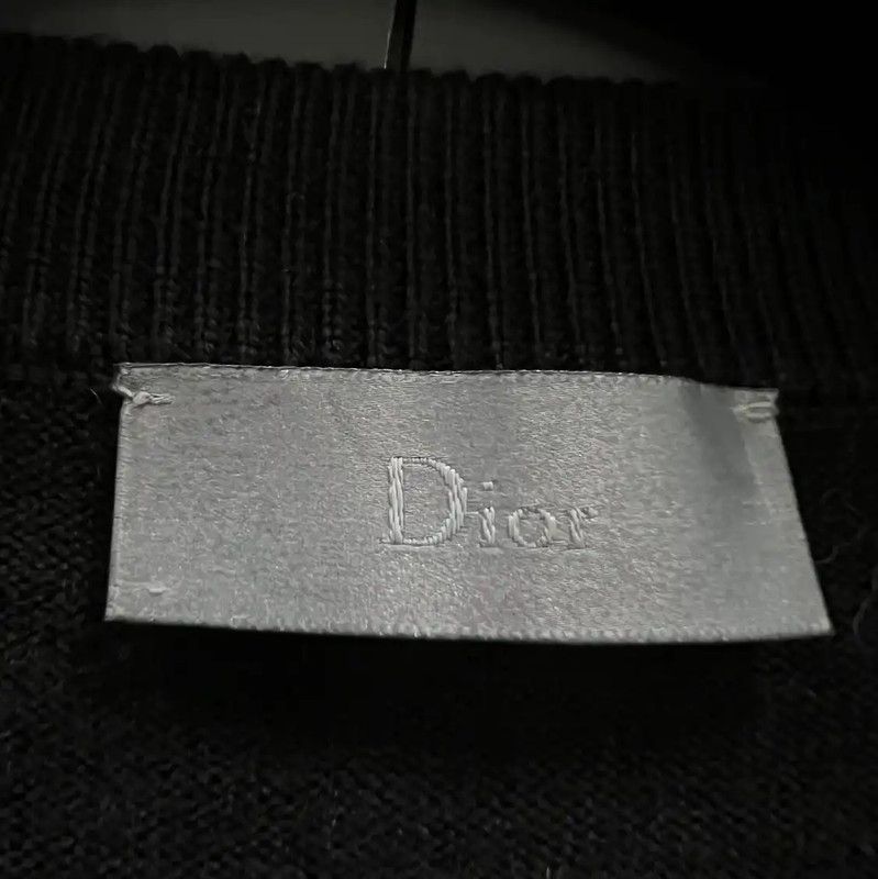 Dior Dior Black Long Sleeve Pullover for Women 0089 Size M / US 6-8 / IT 42-44 - 2 Thumbnail