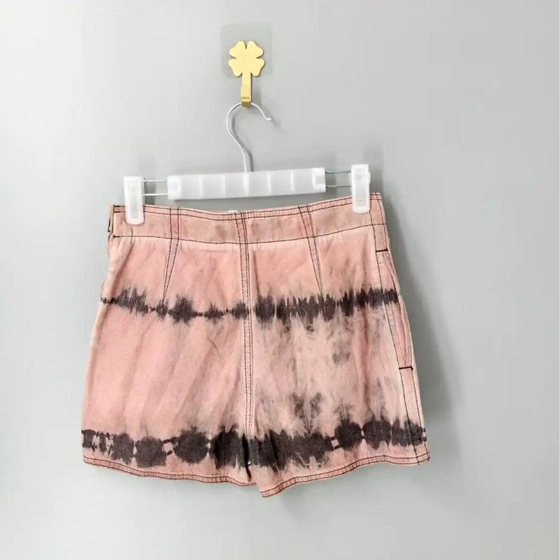 Dior Dior Pink Tie-Dye Women's Shorts XS 0089 Size 22" - 2 Thumbnail