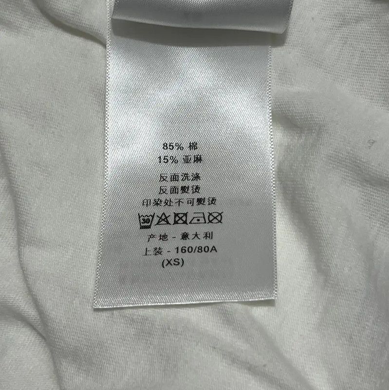 Dior Dior Lucky Logo Cotton T-Shirt XS 0089 Size XS / US 0-2 / IT 36-38 - 7 Thumbnail