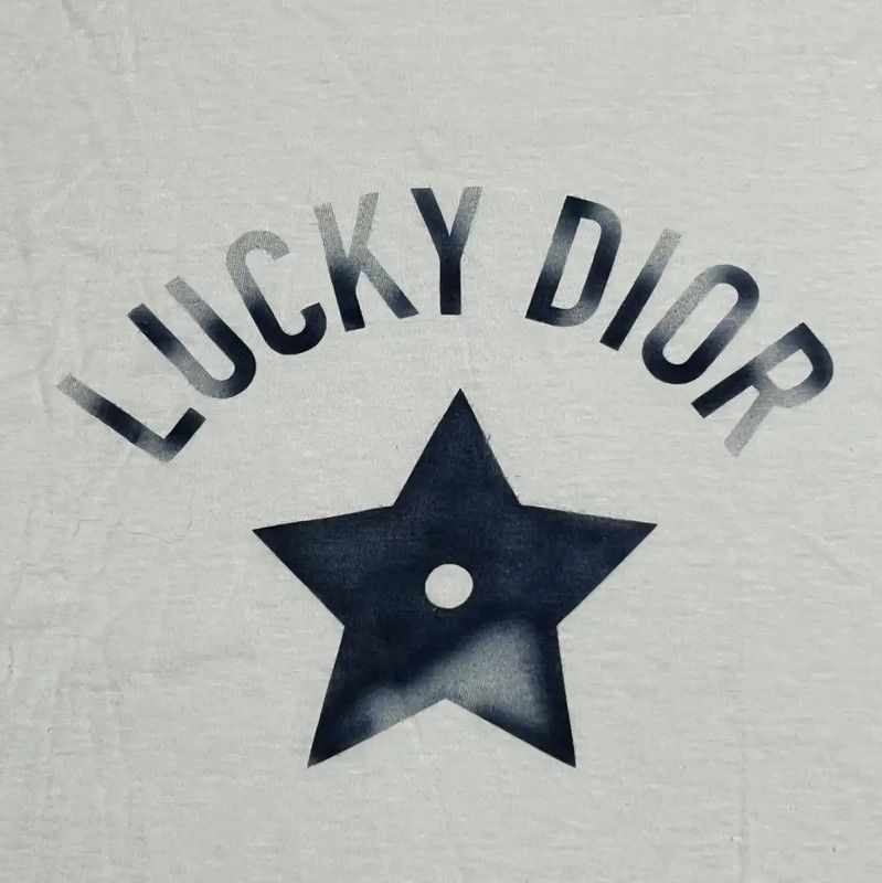 Dior Dior Lucky Logo Cotton T-Shirt XS 0089 Size XS / US 0-2 / IT 36-38 - 4 Thumbnail