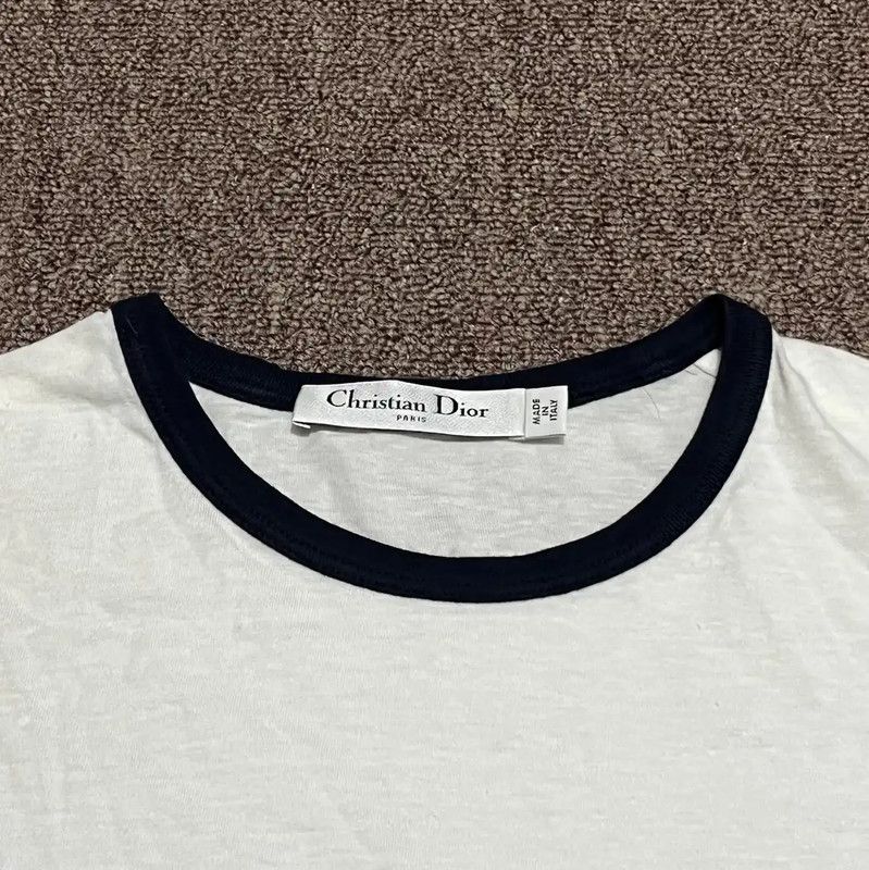 Dior Dior Lucky Logo Cotton T-Shirt XS 0089 Size XS / US 0-2 / IT 36-38 - 3 Thumbnail