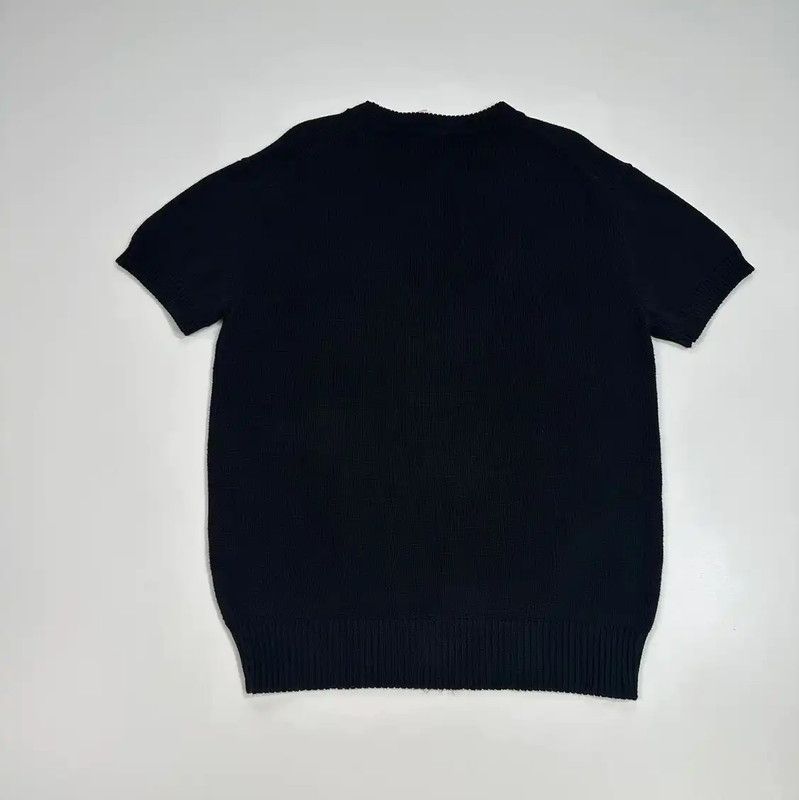 Dior Dior Black Cotton Women's T-shirt XS 0089 Size XS / US 0-2 / IT 36-38 - 2 Thumbnail