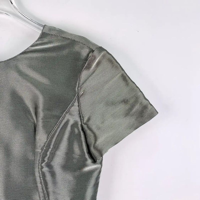 Dior Dior Silver Short Dress for Women 0089 Size XS / US 0-2 / IT 36-38 - 3 Thumbnail