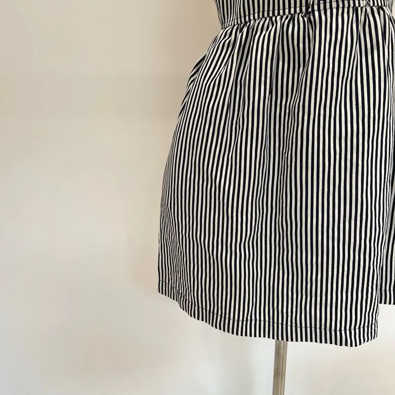 Dior Dior Color-Block Striped Sleeveless Dress M Size 0089 Size M / US 6-8 / IT 42-44 - 4 Thumbnail