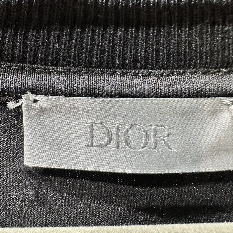 Dior Dior Black Cotton T-Shirt for Women 0089 Size M / US 6-8 / IT 42-44 - 4 Thumbnail