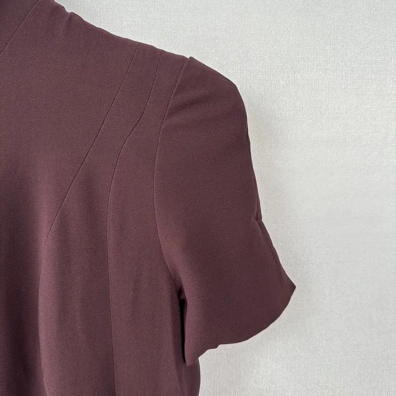 Dior Dior Short Sleeve Pleated Dress in Brown 0089 Size S / US 4 / IT 40 - 3 Thumbnail