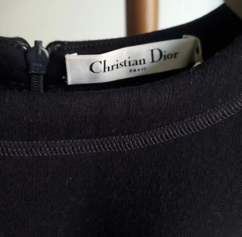 Dior Dior Women's Deep Blue Cotton Pullover Top 0089 Size XS / US 0-2 / IT 36-38 - 5 Thumbnail